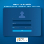 Connexion SSO Pilot Telecom